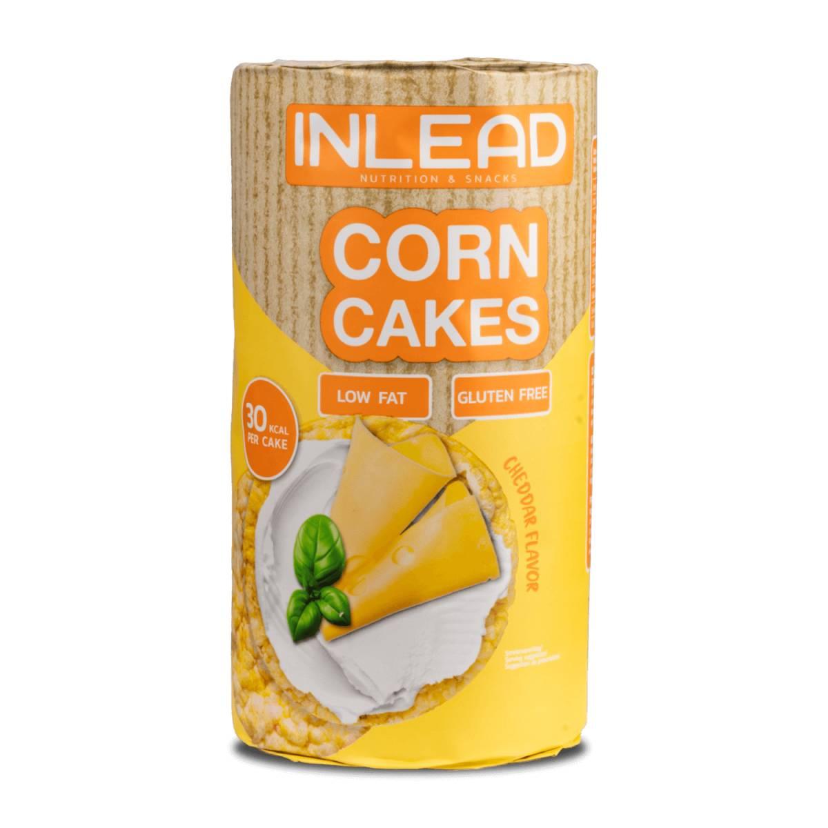 Inlead - Corn Cakes 1 x 120g Cheddar MHD 31.10.2026