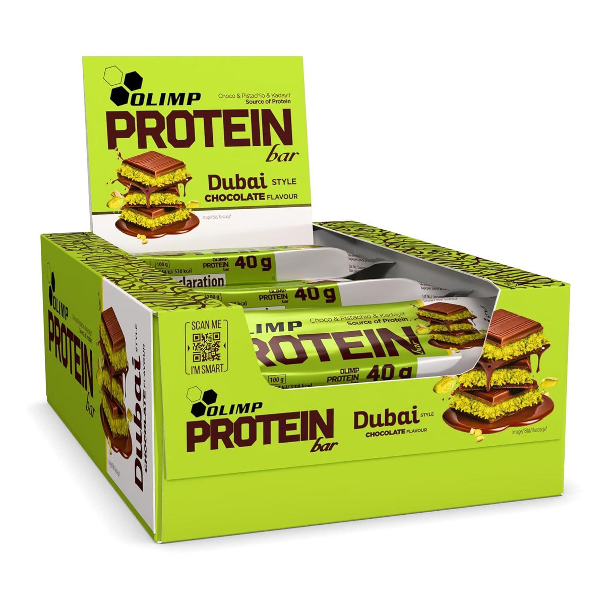 Olimp - Protein Bar Dubai Style 25 x 40g Riegel