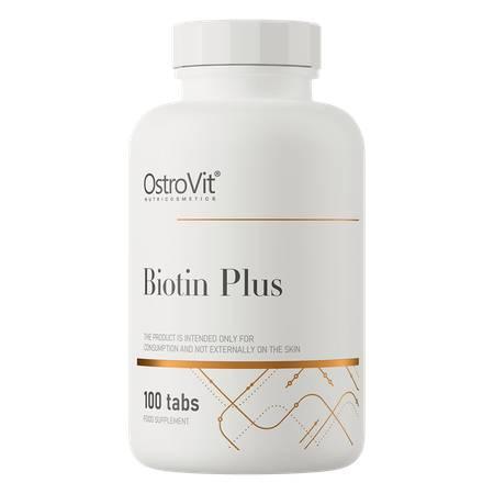 OstroVit - Biotin Plus 100 Tabletten Dose