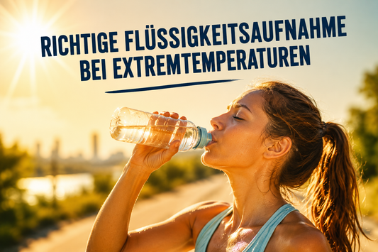 Richtige Flüssigkeitsaufnahme bei Extremtemperaturen – So bleiben Sie auch bei bis zu 40 °C leistungsfähig