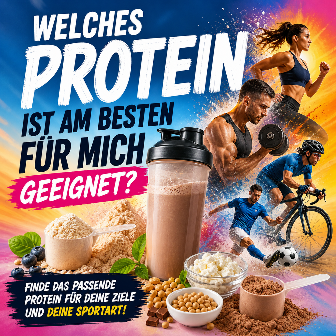 Welches Protein ist am besten für mich geeignet? Dein umfassender Guide für die richtige Wahl
