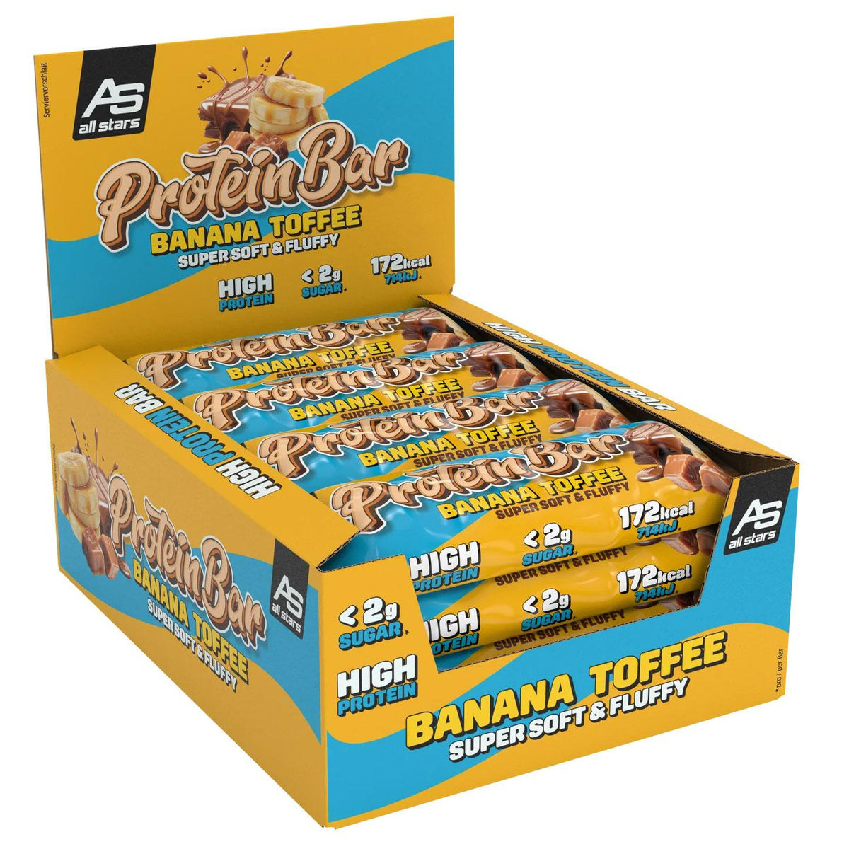 All Stars - Protein Bar Soft & Fluffy 12 x 50g Riegel