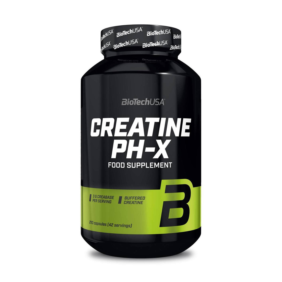 Biotech USA - Creatin PH-X 210 Kapseln Dose