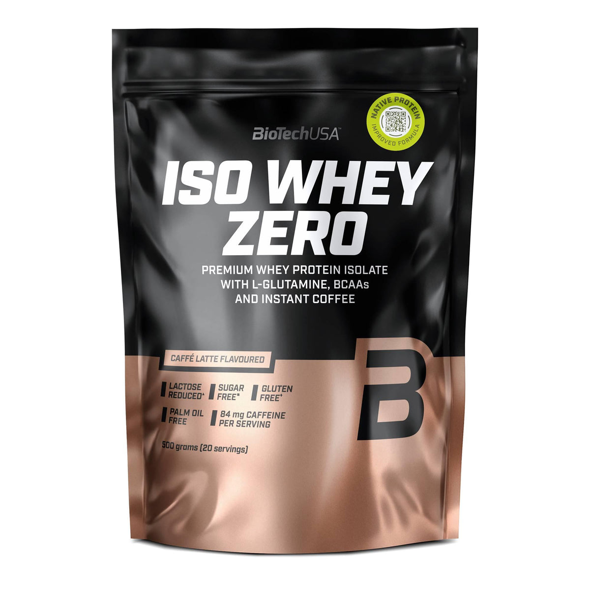 Biotech USA - Iso Whey Zero laktosefrei 500g Beutel