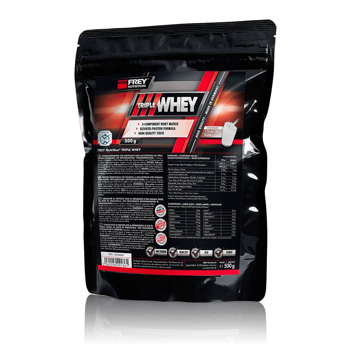 Frey Nutrition - Triple Whey 500g Beutel