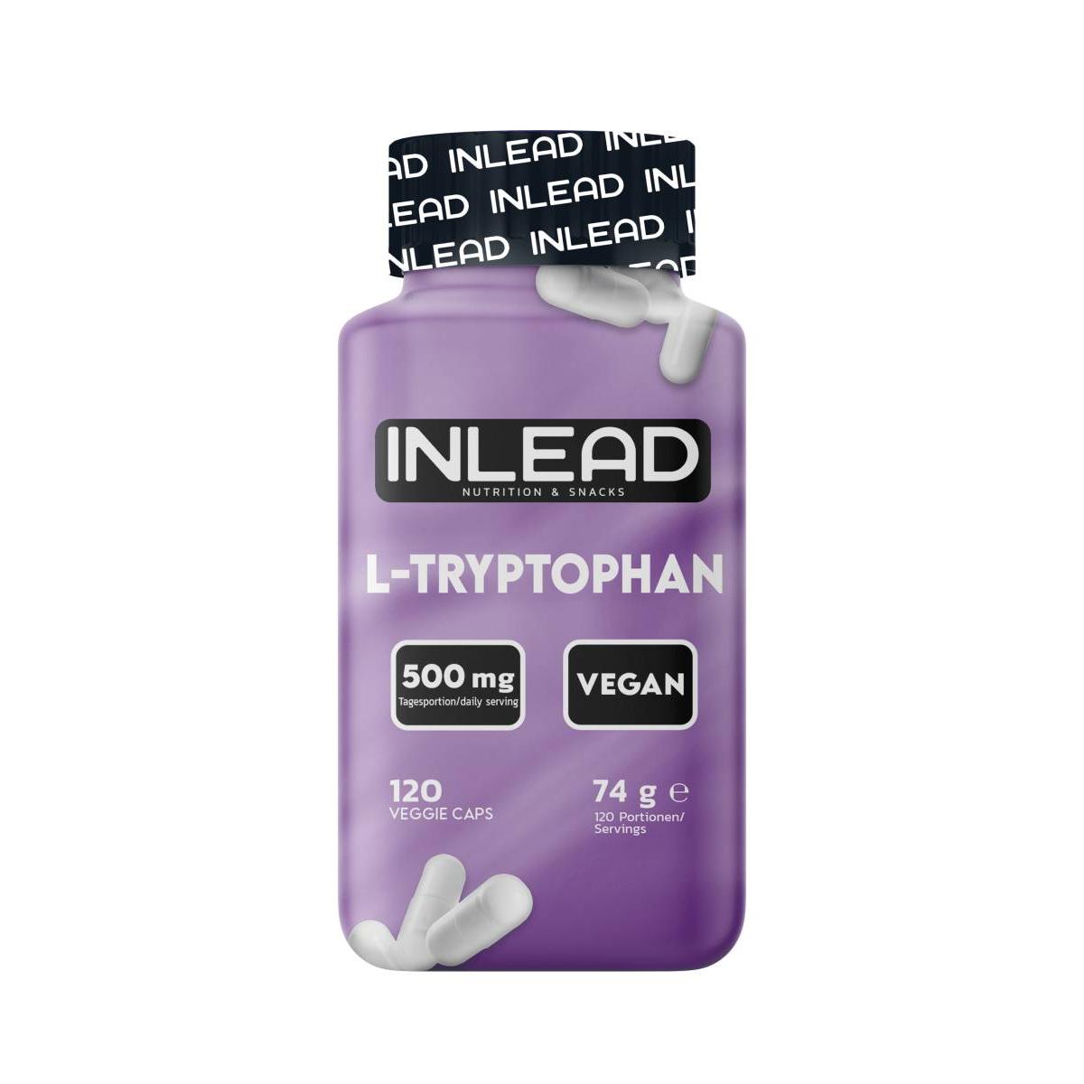 Inlead - L-Tryptophan 120 Kapseln Dose