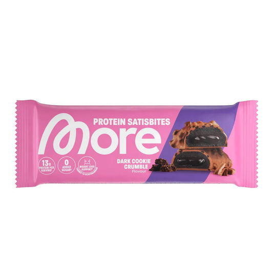 More Nutrition - More Protein Satisbites 1 x 2x25g Riegel
